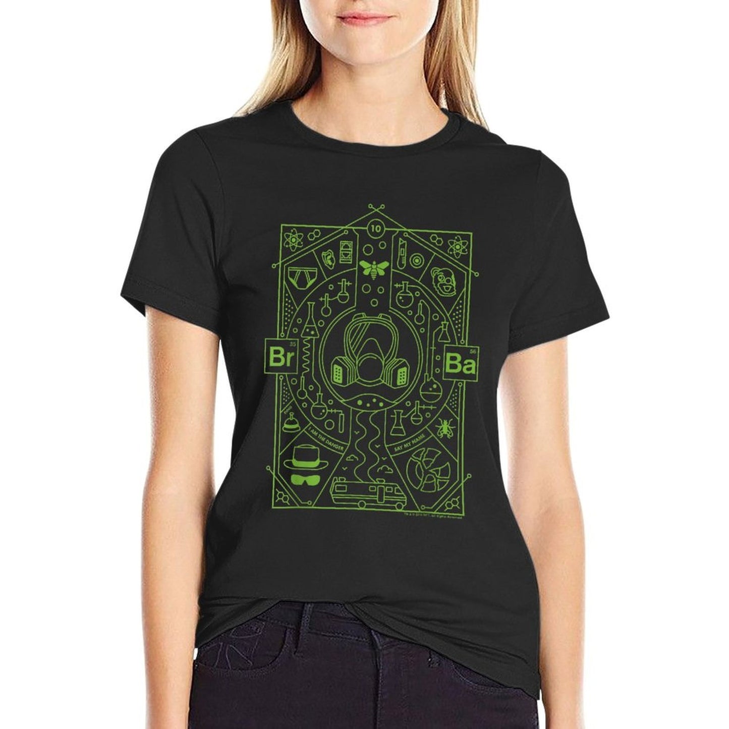 Breaking Bad 10th Anniversary I Am The Danger Collage Poster  Easy-care T-Shirt