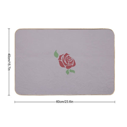 Rose  Versatile Bath Mat