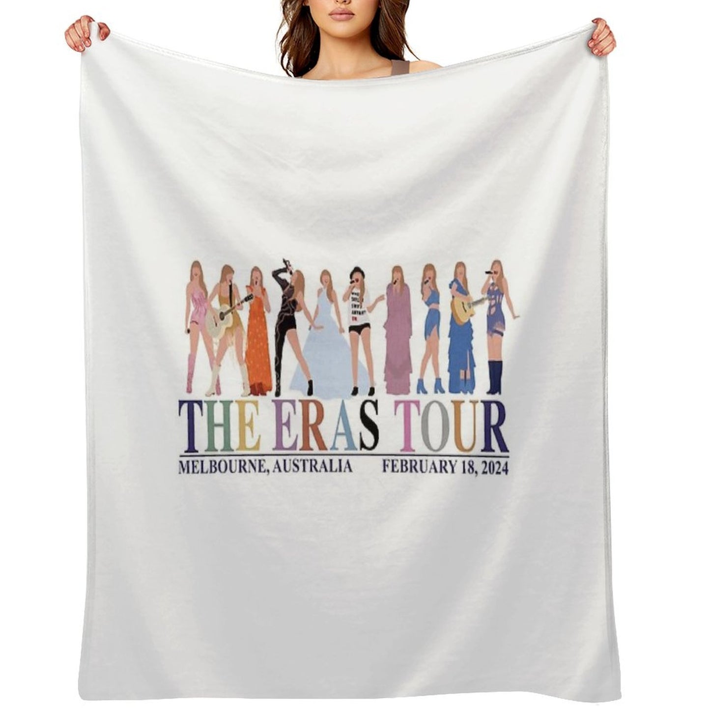 Eras Tour Outfits - Melbourne Night 3 Eco-conscious Throw Blanket