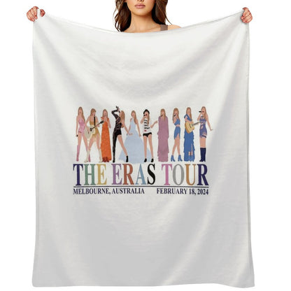 Eras Tour Outfits - Melbourne Night 3 Eco-conscious Throw Blanket
