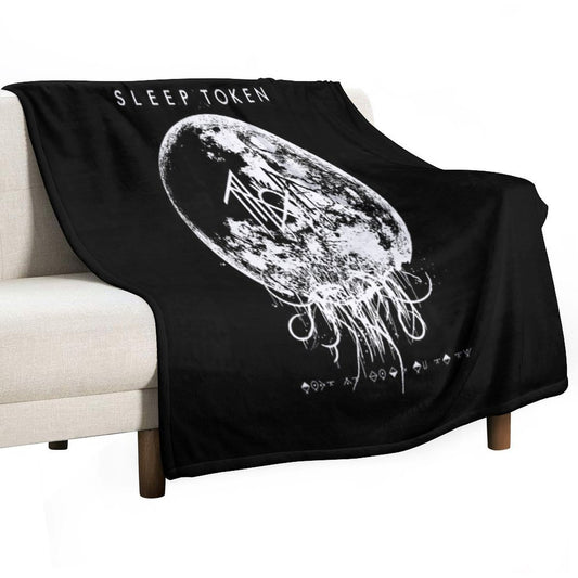 Pure Metal Roars Through The Blazing Storm - Original Sleep Token Music Merchandise Comfort Throw Blanket