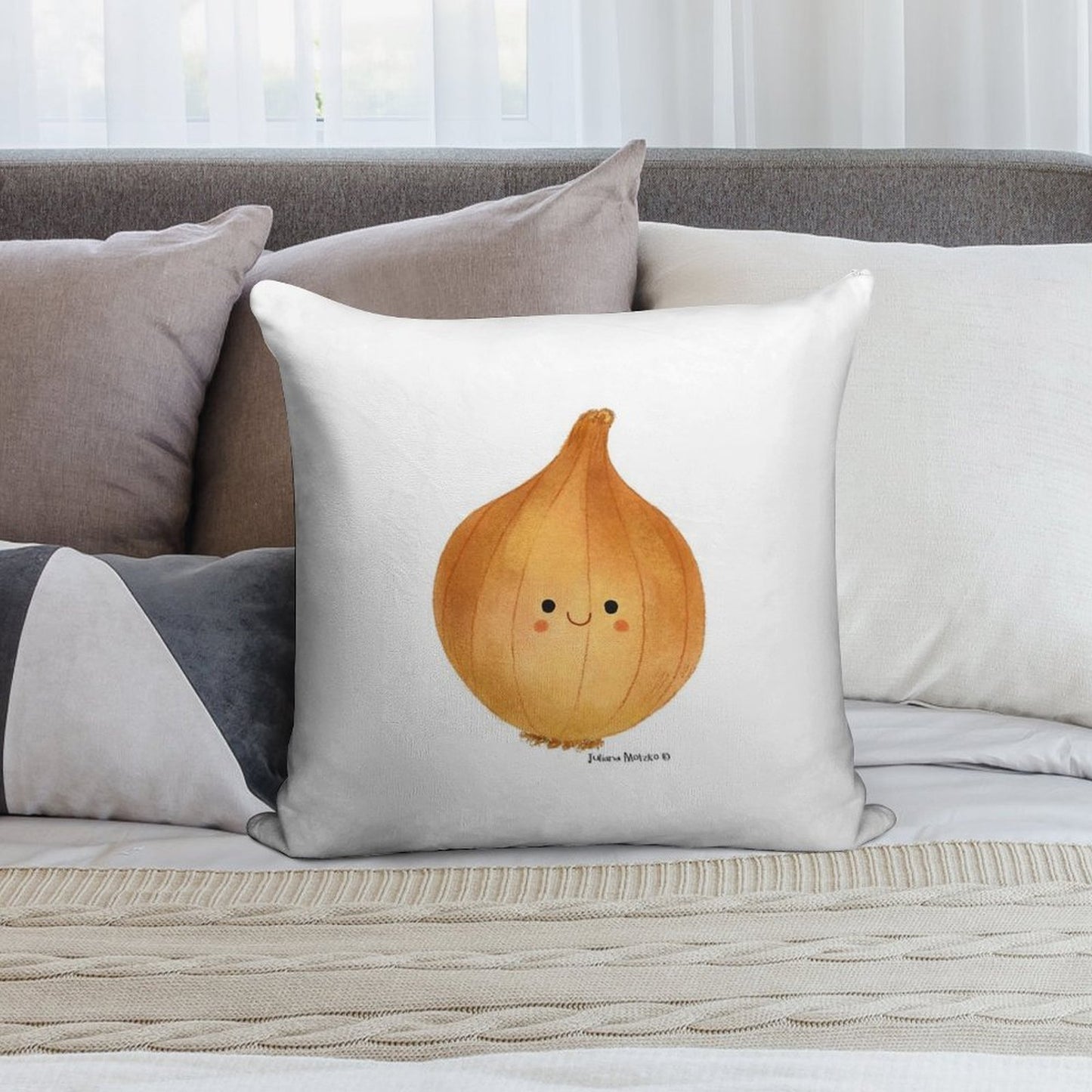 Onion Soft Style Accent Throw Pillow
