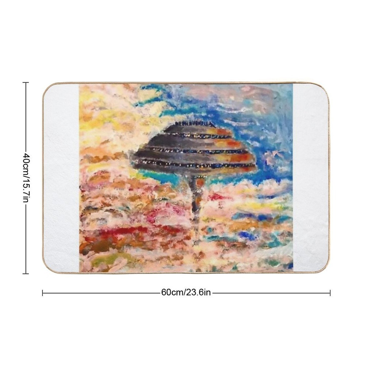 Cloud City  Absorbent Bath Mat