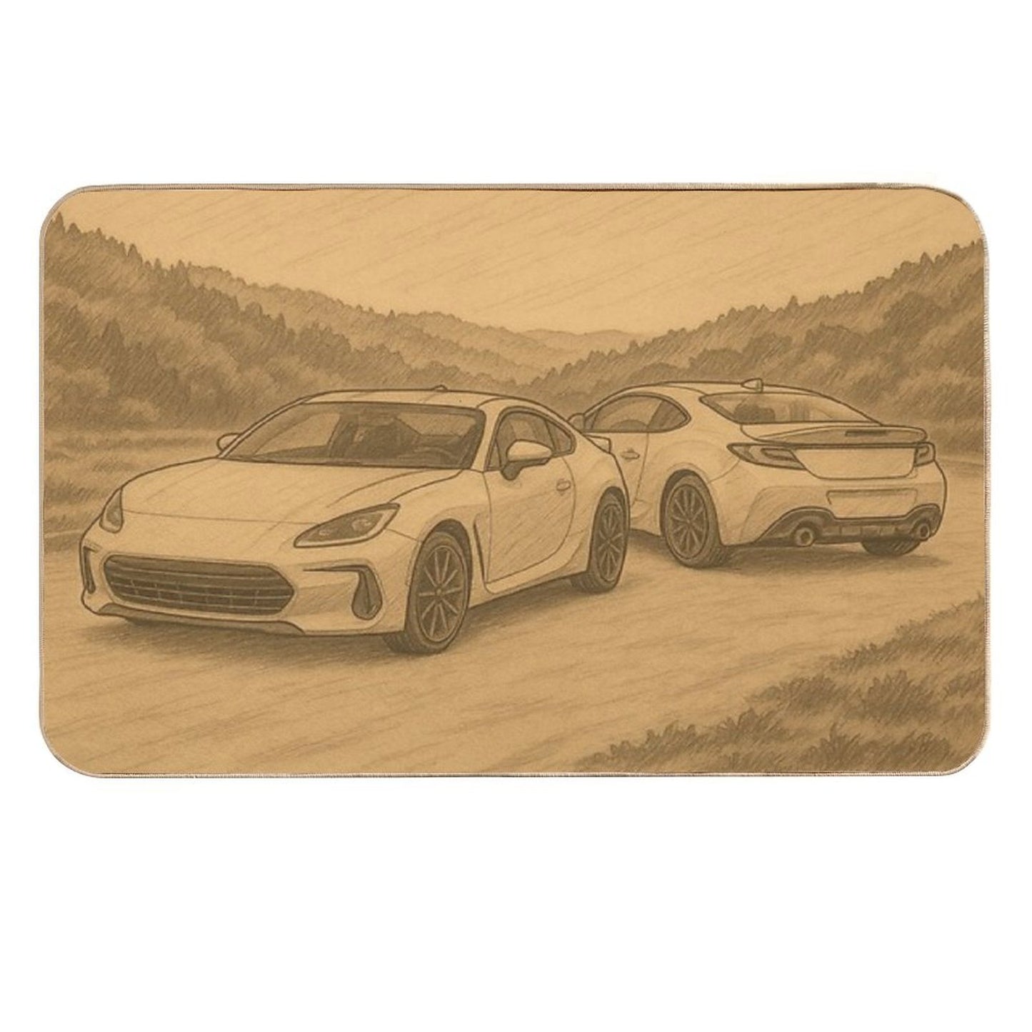 Toyota GR86  Anti-Trip Bath Mat