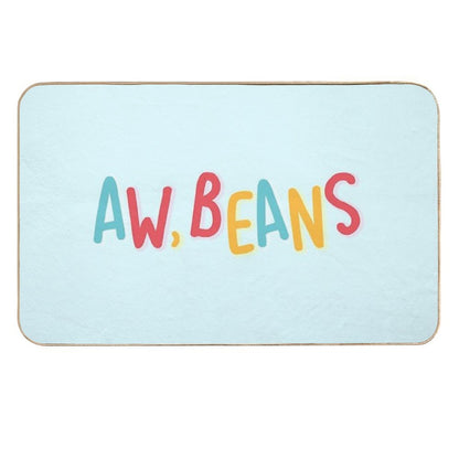Aw, Beans  Anti-Trip Bath Mat
