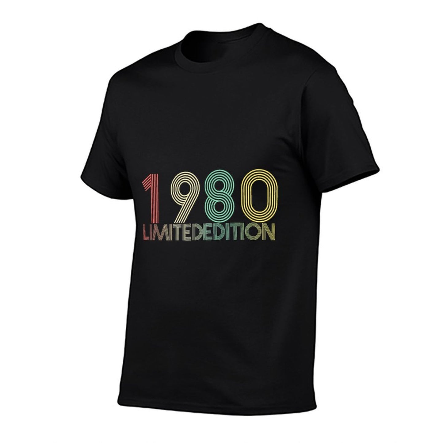 1980 40th Birthday Gift Vintage Retro Men Women 40 Years Old  Cotton T-Shirt
