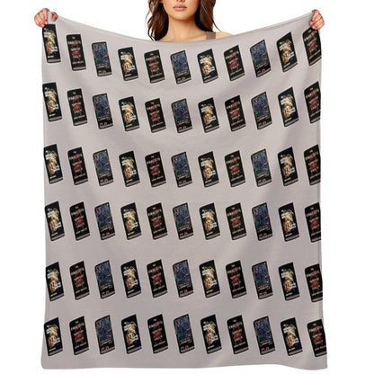 Grady Hendrix Books Sustainable Throw Blanket