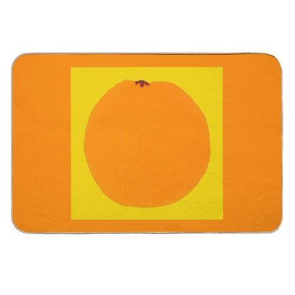 ORANGE  Fun Art~Design  Multi-Purpose Bath Mat