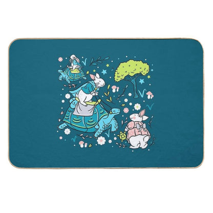 The Race  Long-Lasting Bath Mat