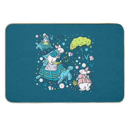 The Race  Long-Lasting Bath Mat