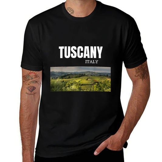Tuscany Italy Landscape T-shirt  Versatile T-Shirt