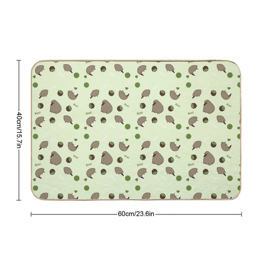 Plump Kiwi  Anti-Trip Bath Mat