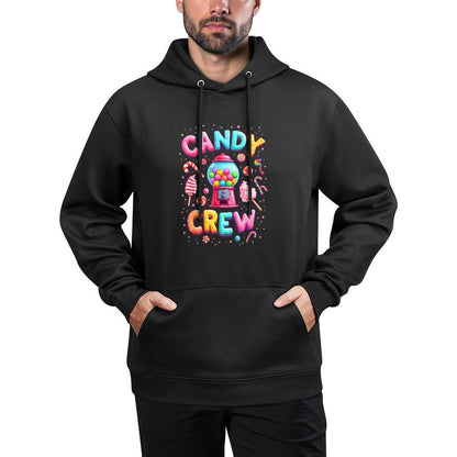 Funny Candy Crew Women Ns Retro Colorful Candy Squad Moisture-Wicking Hoodie
