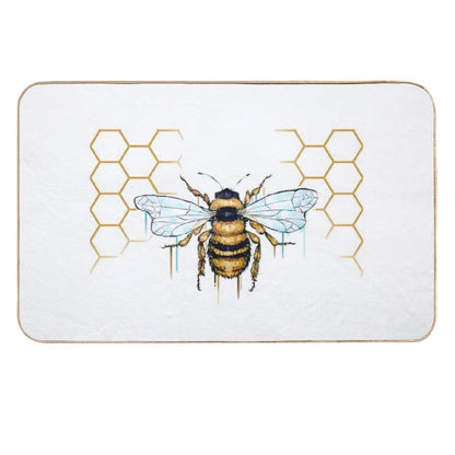 Bumble Bee  Repositionable Bath Mat