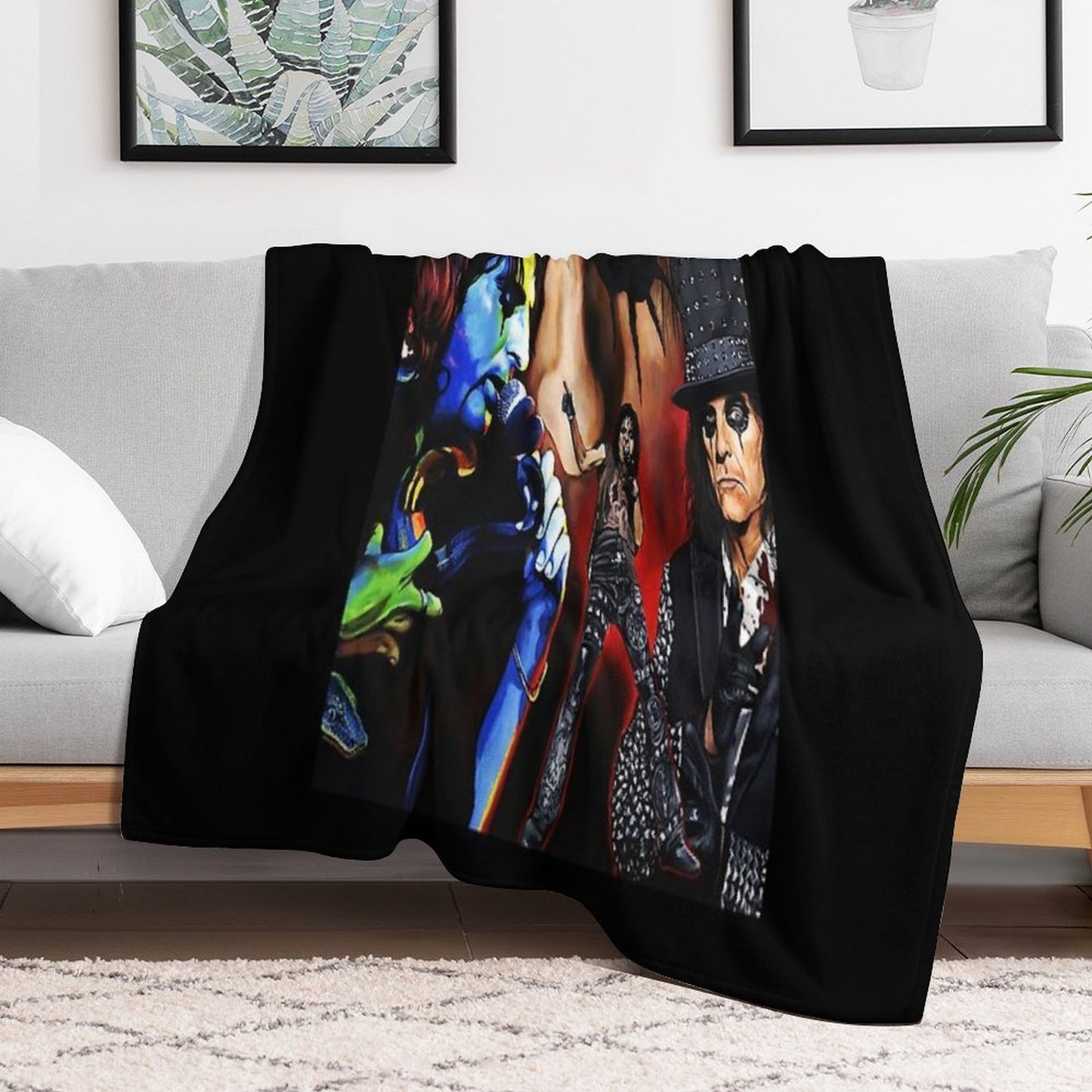 Graphic Picture Alice Cute Cooper Day Gift Multi-functional Throw Blanket