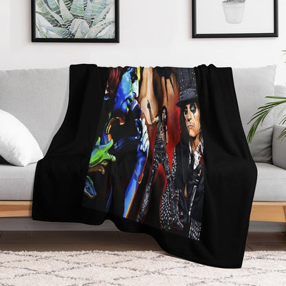 Graphic Picture Alice Cute Cooper Day Gift Multi-functional Throw Blanket