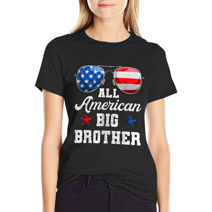 4th Of July Family Matchings, All American Big Brother  Easy-care T-Shirt