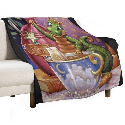 Afternoon Tea Compact Throw Blanket