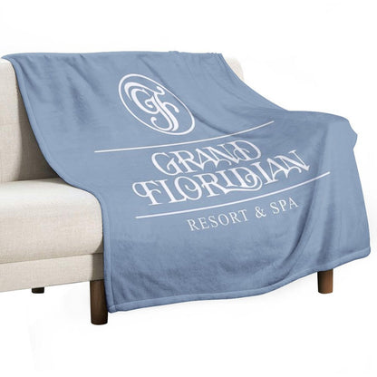 Grand Floridian Resort & Spa II Premium Throw Blanket