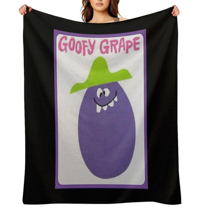 Goofy Grape Multi-functional Throw Blanket