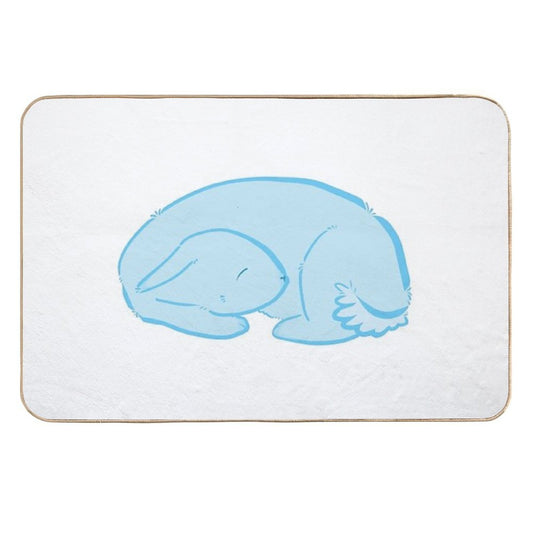 Sleeping Bunny  Fade-Resistant Bath Mat