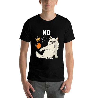 Womens Funny No Kings In America  Oversized Silhouette T-Shirt