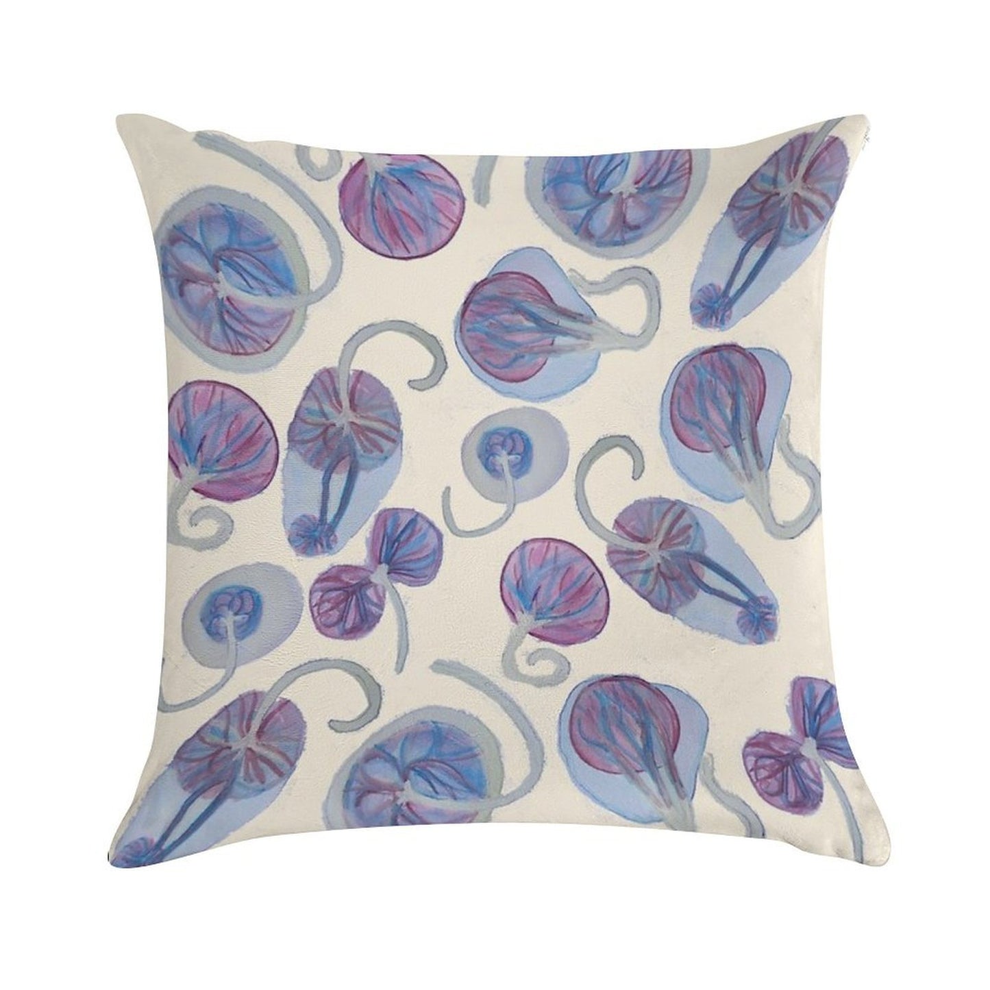 Funky Placenta Print Soft Multiple Sizes Throw Pillow