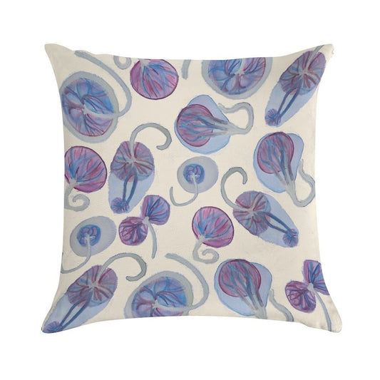 Funky Placenta Print Soft Multiple Sizes Throw Pillow