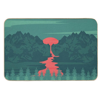 The Red River  High-Traffic Bath Mat