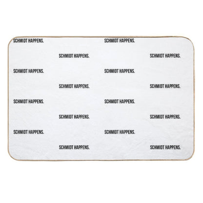 Schmidt Happens  Rapid-Drying Bath Mat