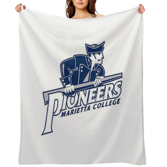 Marietta College Pioneers Gift-ready Throw Blanket