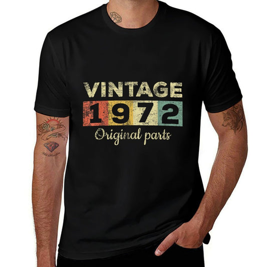 50 Year Old Gifts Vintage 1972 Limited Edition 50th Birthday  Breathable T-Shirt