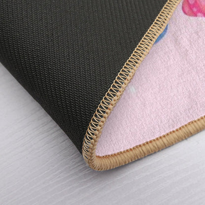 Hermit Crab - Pink  Knife Jellyfish  Multi-Purpose Bath Mat