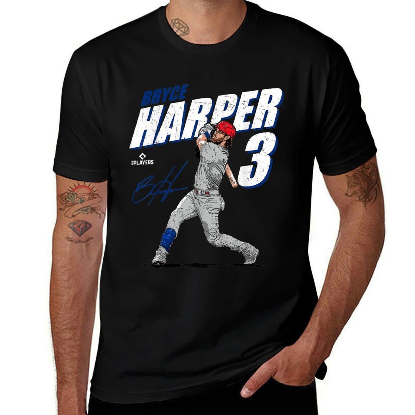 MLBPA - Major League Baseball Bryce Harper - MLBHARP3001  Moisture-wicking T-Shirt