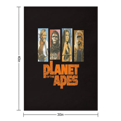 Film  - Planet Of The Apes Eco-conscious Throw Blanket