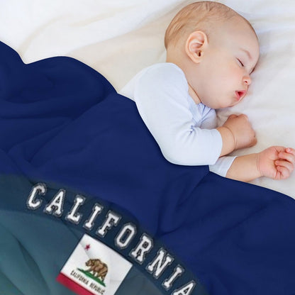 Sacramento California Travel Plush Throw Blanket