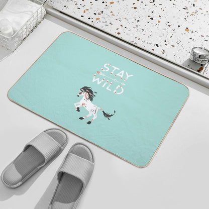 Stay Wild  Rapid-Drying Bath Mat