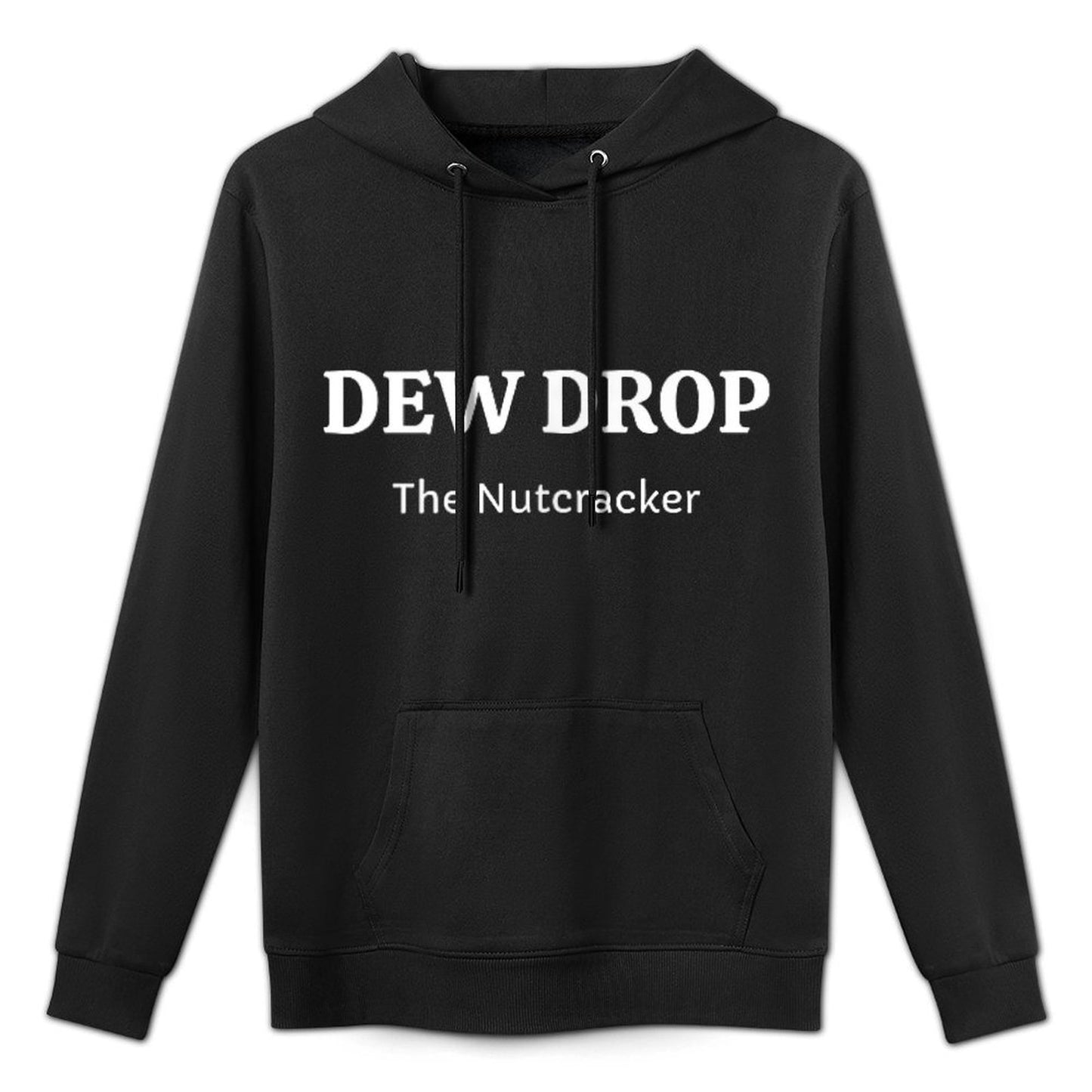 DEW DROP THE NUTCRACKER Christmas Ballet Dancer Graphic Easy Care Hoodie
