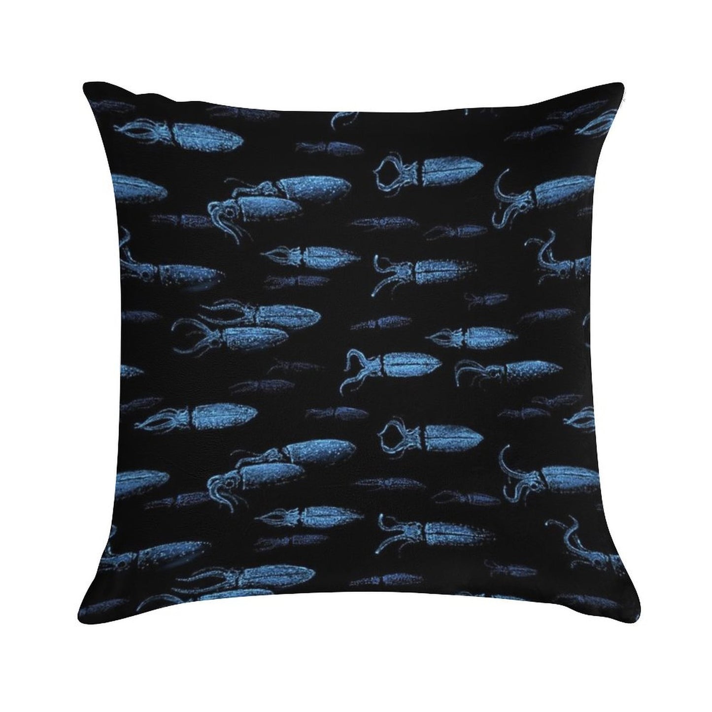 Firefly Squid Hotaruika Bioluminescent Soft Fade-Resistant Throw Pillow