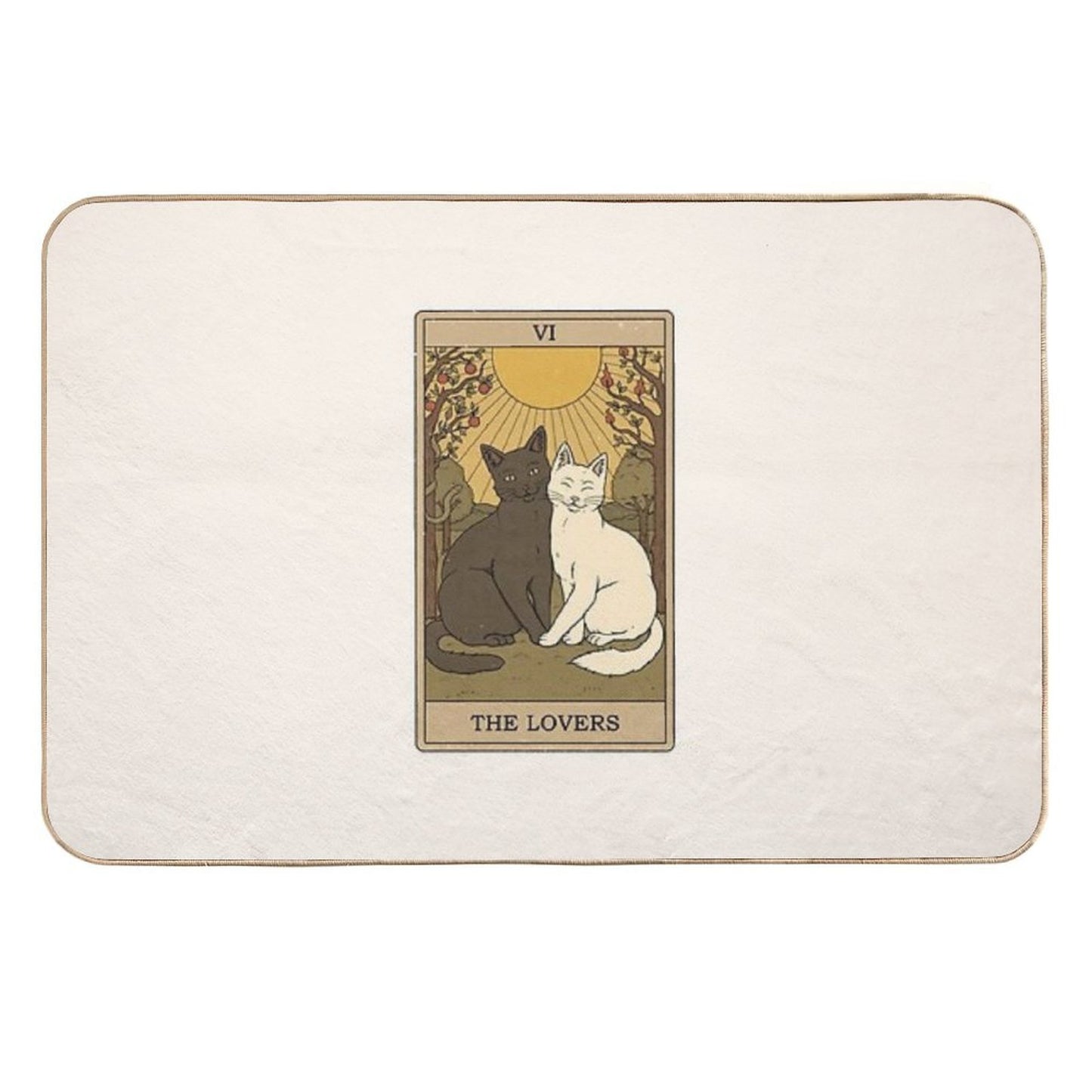 The Lovers  Slip-Resistant Bath Mat