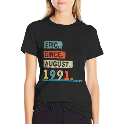 Epic Since August 1991 30th Birthday Men  Soft T-Shirt