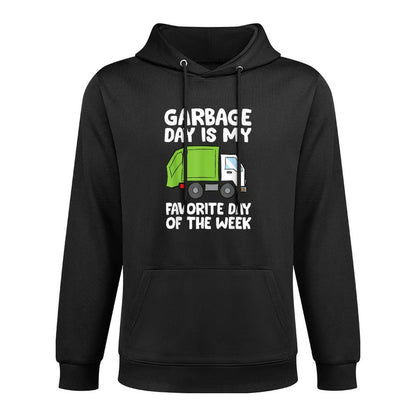 Garbage Day Is My Favorite Day Of The Week Shape Retention Hoodie