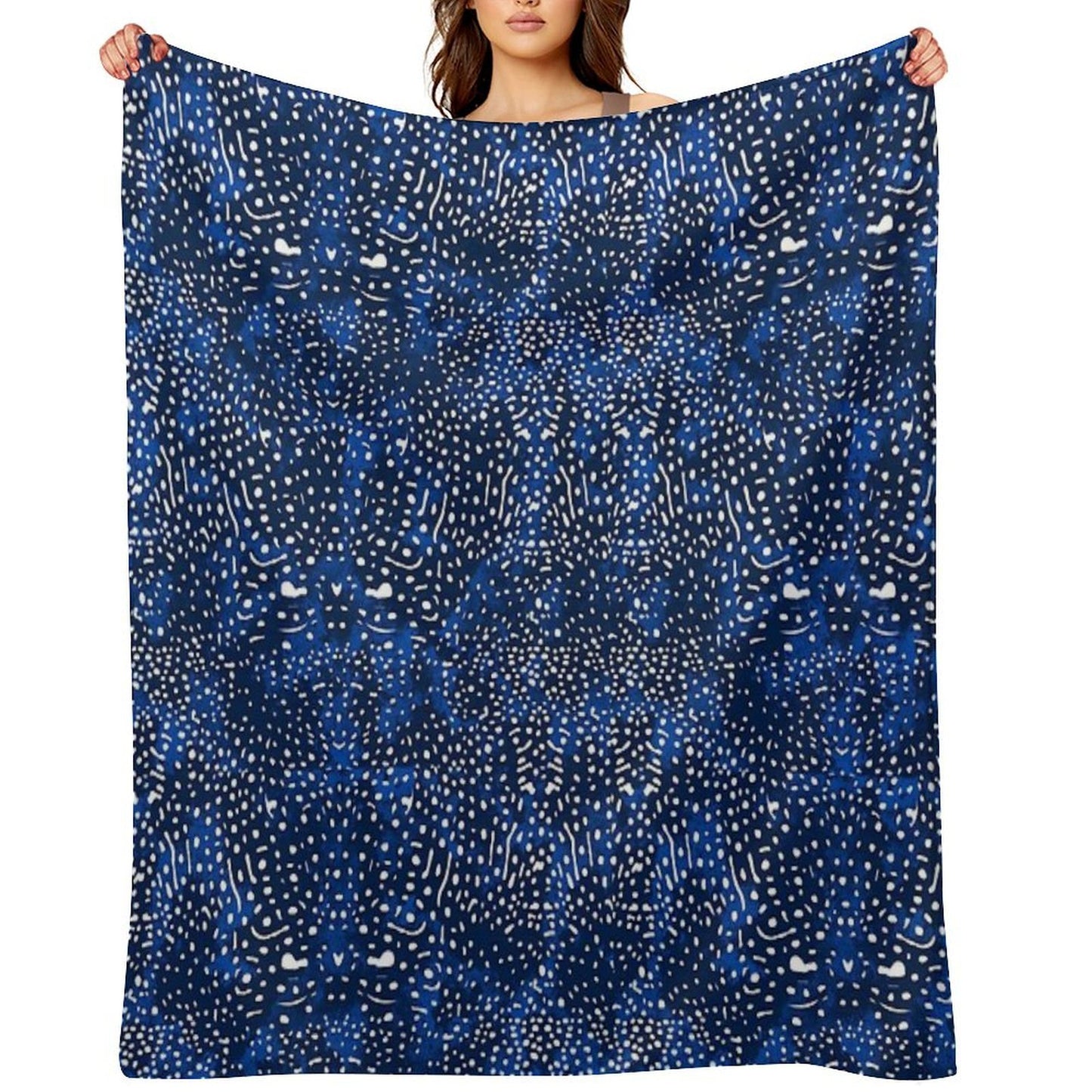 Whale Shark Skin Design Versatility Throw Blanket