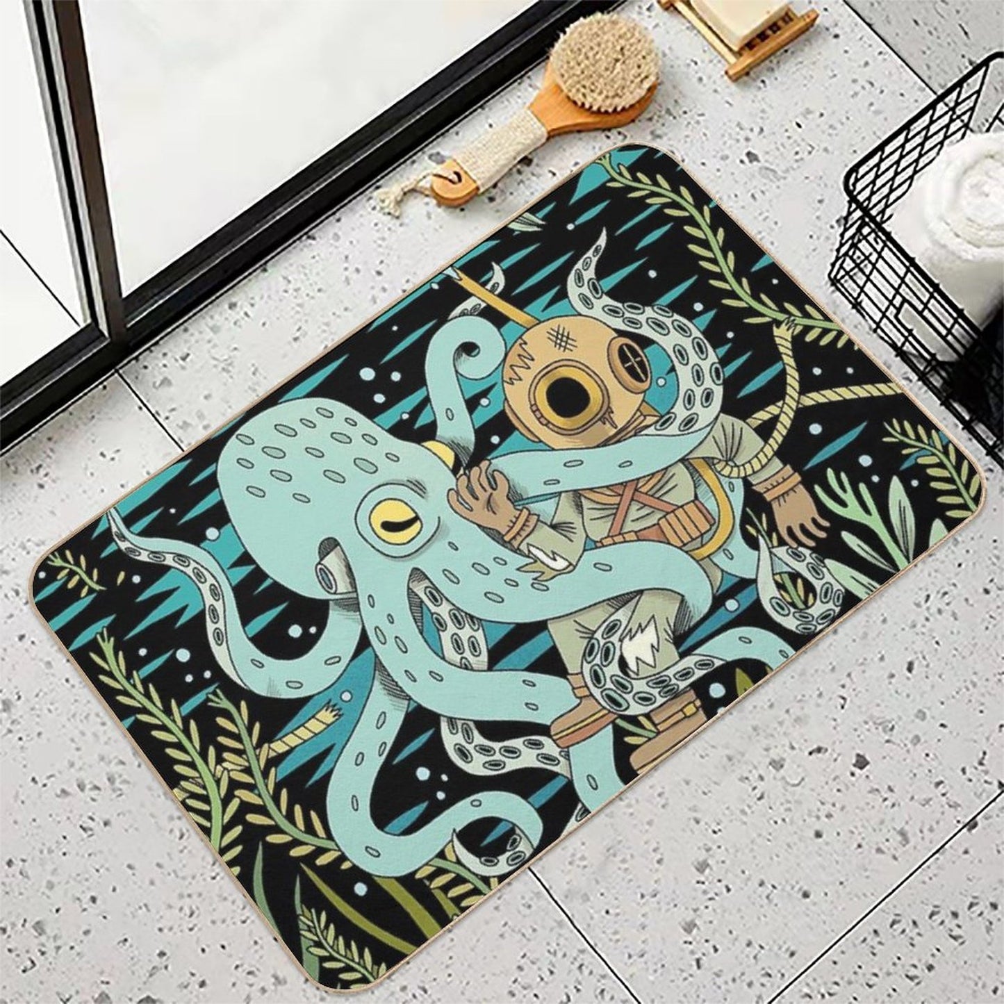 Diver  Multi-Purpose Bath Mat
