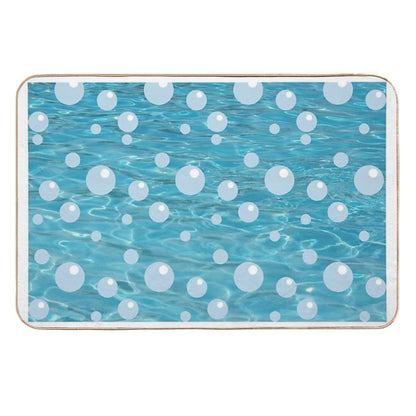 Watery Scene  Anti-Trip Bath Mat