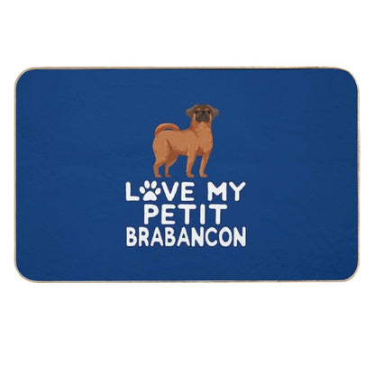 Love My Petit Brabancon  Eco-Friendly Bath Mat