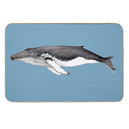 Humpback Whale  Easy Maintenance Bath Mat