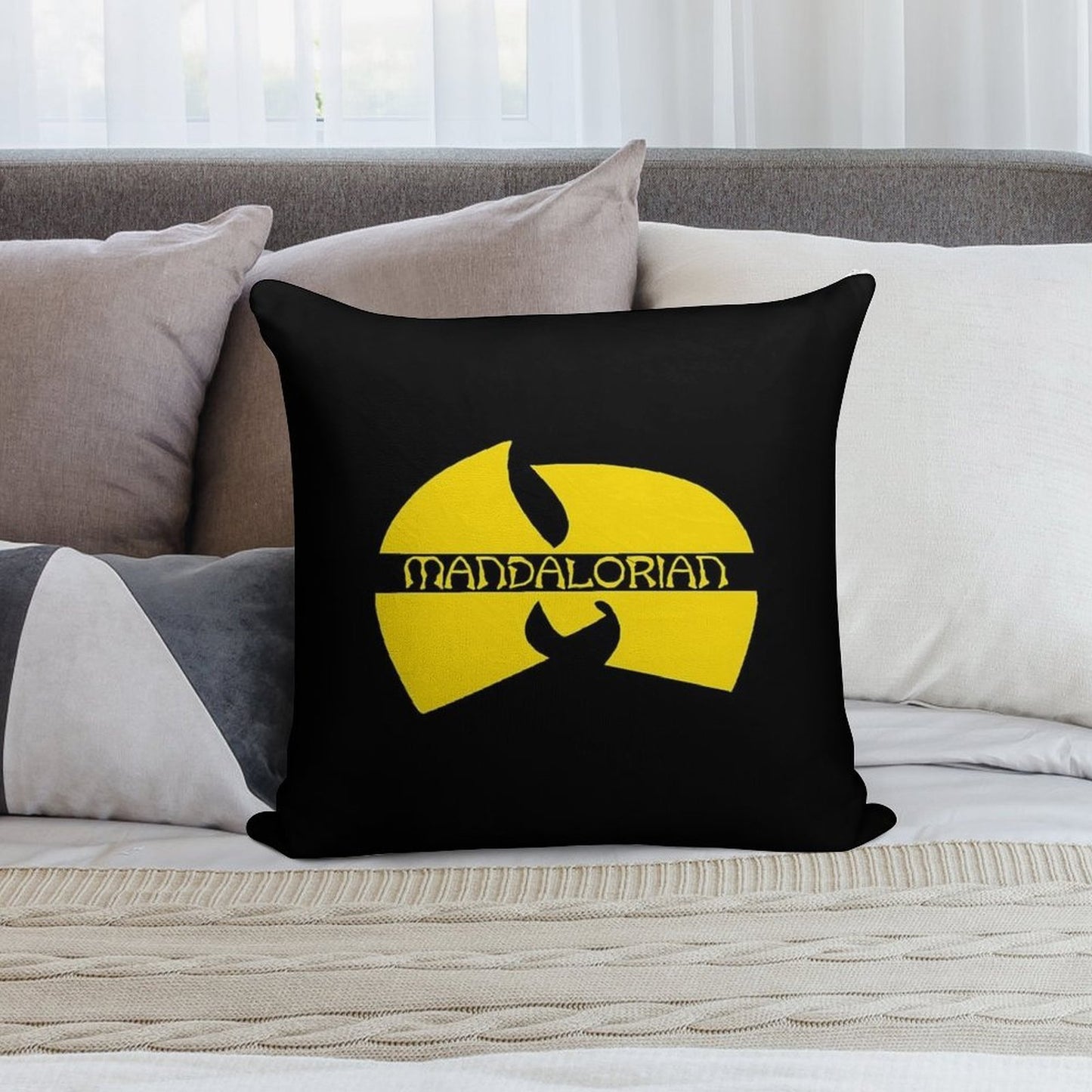 Mando Clan Soft Warmth Comfort Throw Pillow