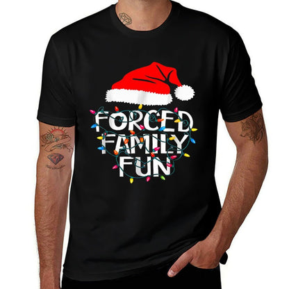 Forced Family Fun Sarcastic Christmas Funny  Classic T-Shirt