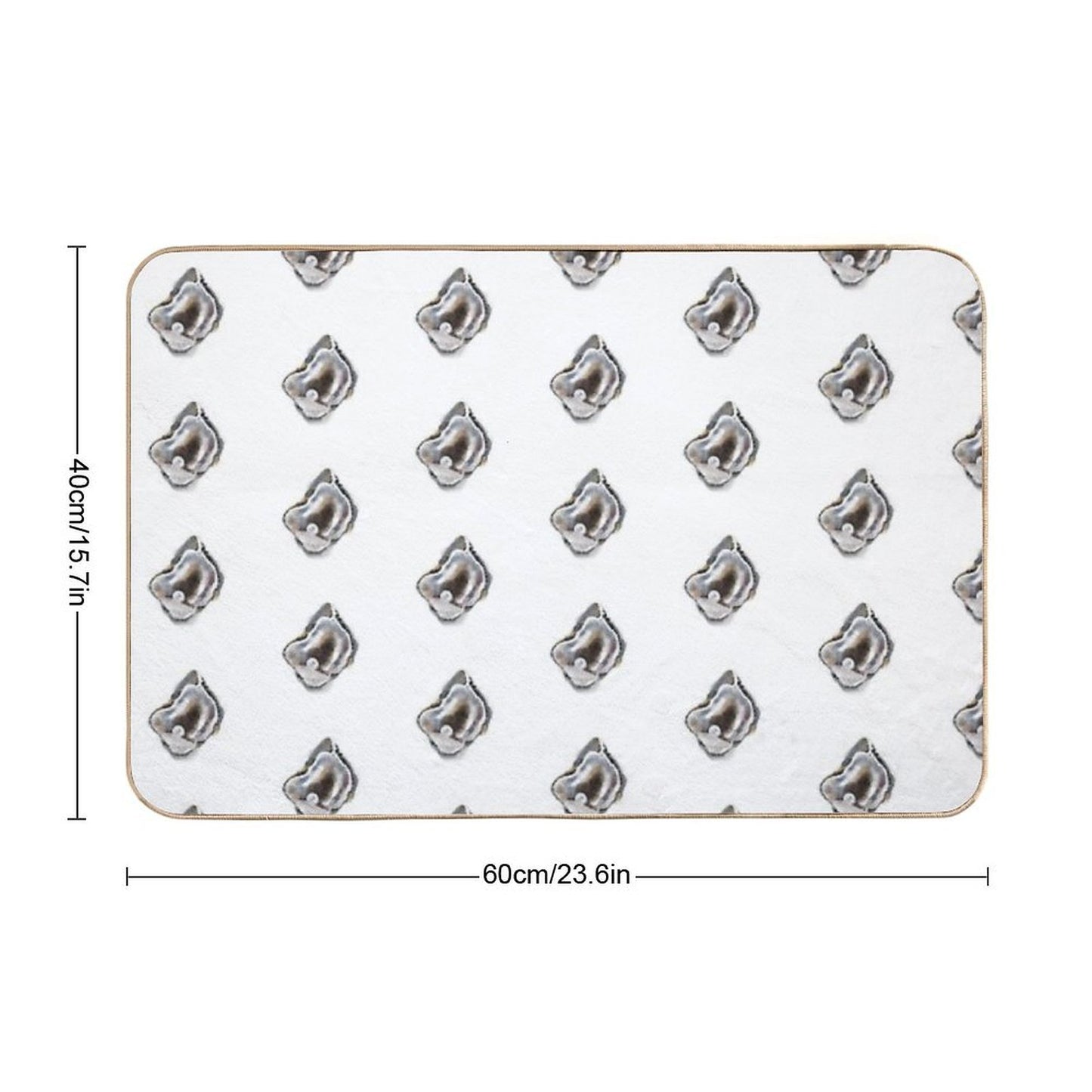 Mother Pearl  Eco-Friendly Bath Mat